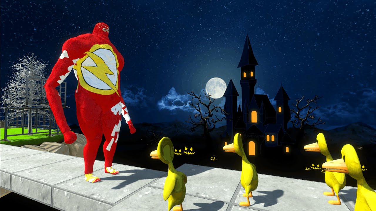 The Titan Fights to Save the Ducks – A Hero’s Battle Begins! –  Animal Revolt Battle Simulator