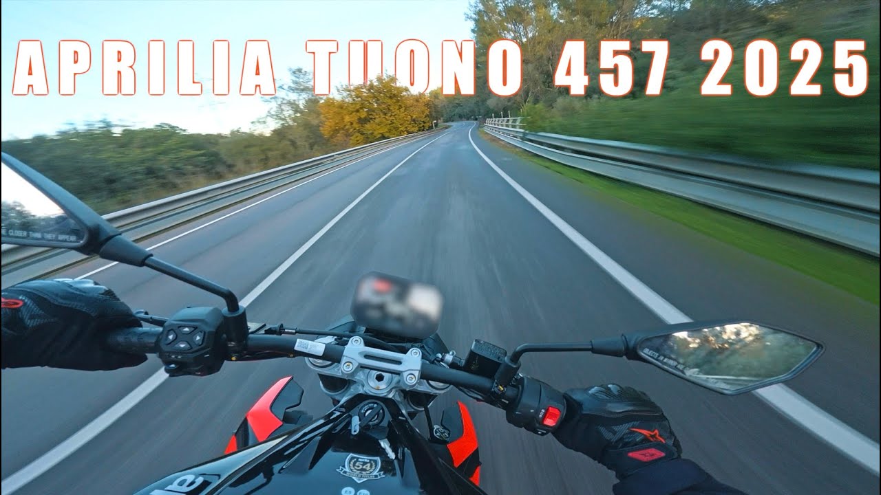APRILIA TUONO 457 2025 | 4K POV RIDE