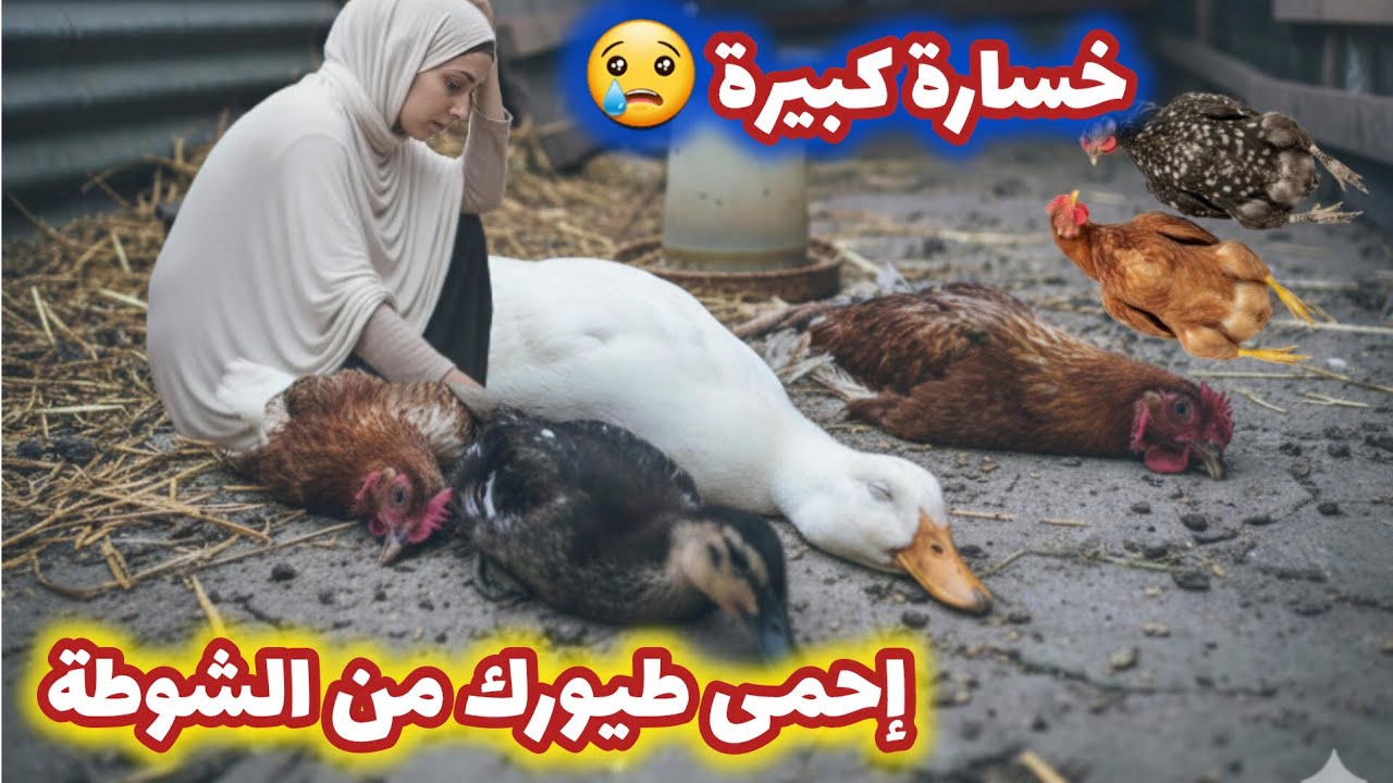 إلحقي طيورك من الشوطة والموت المفاجئ❌ أسرار كبار المربين في الشتاء