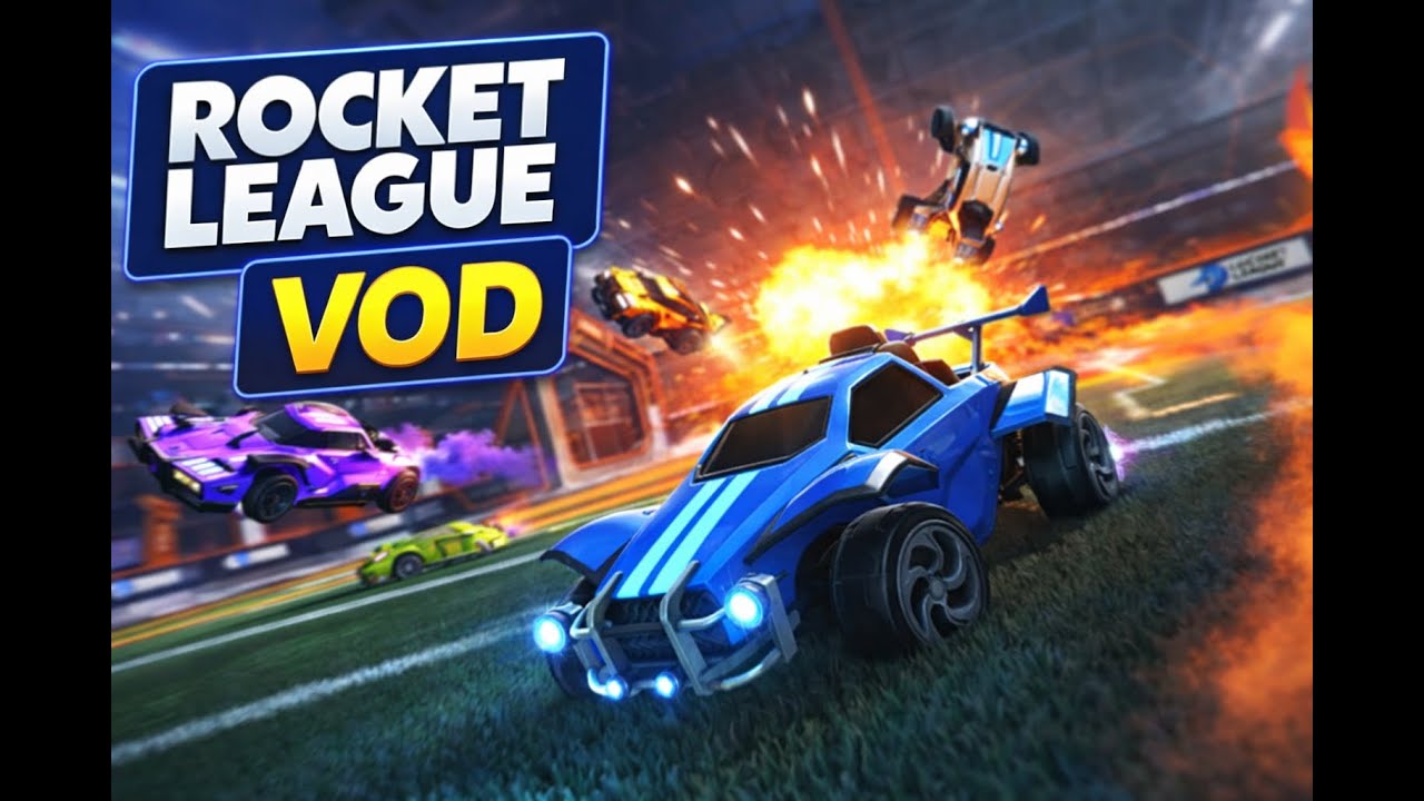 Rocket League VOD Funny Stream Chill Vibs