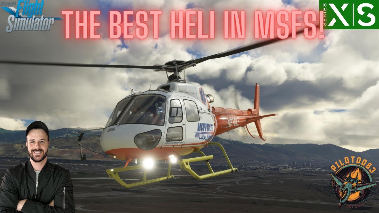 THE BEST HELICOPTER IN MSFS2020! H125 (AS350B3e) BY COWAN SIMULATION! XBOX & PC
