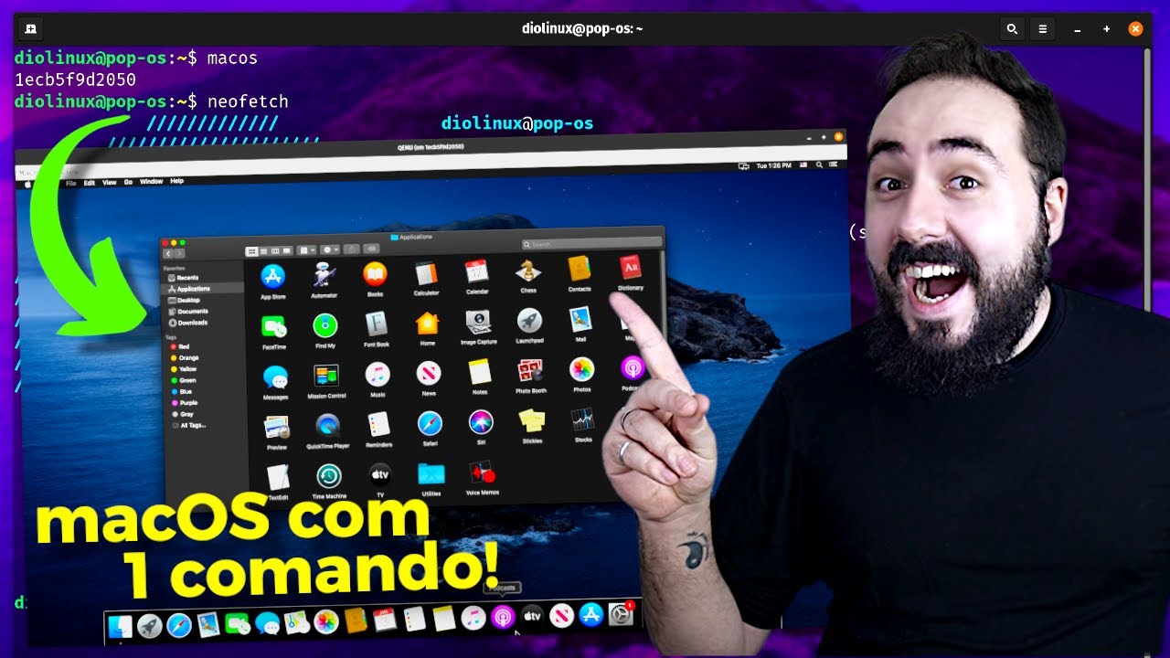 A Apple não vai gostar dessa! | macOS em qualquer PC via Docker 🤯