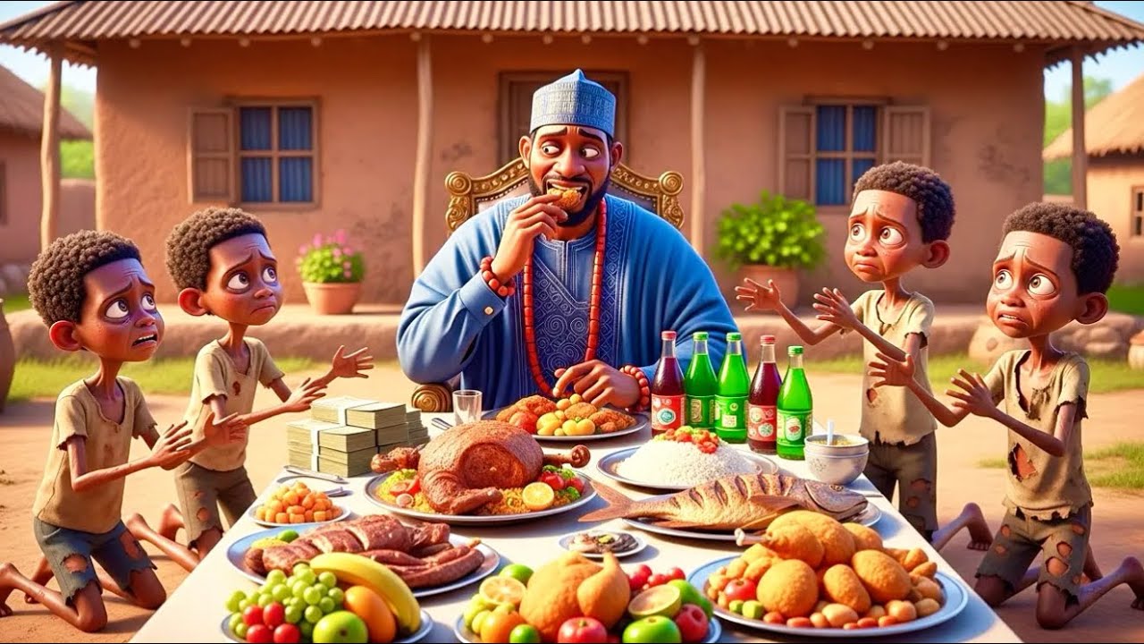 THE GREEDY FATHER AND HIS CHILDREN