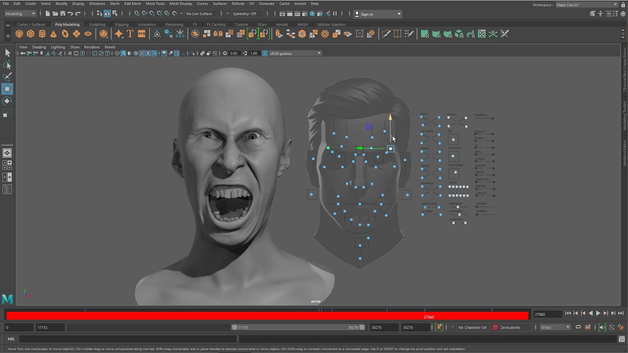 Faceform Neural Rig Demo
