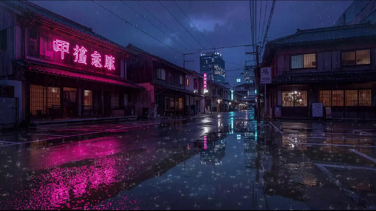 Tokyo Midnight Rain 🌧️ Lofi HipHop Beats for Focus, Study & Night Vibes #43