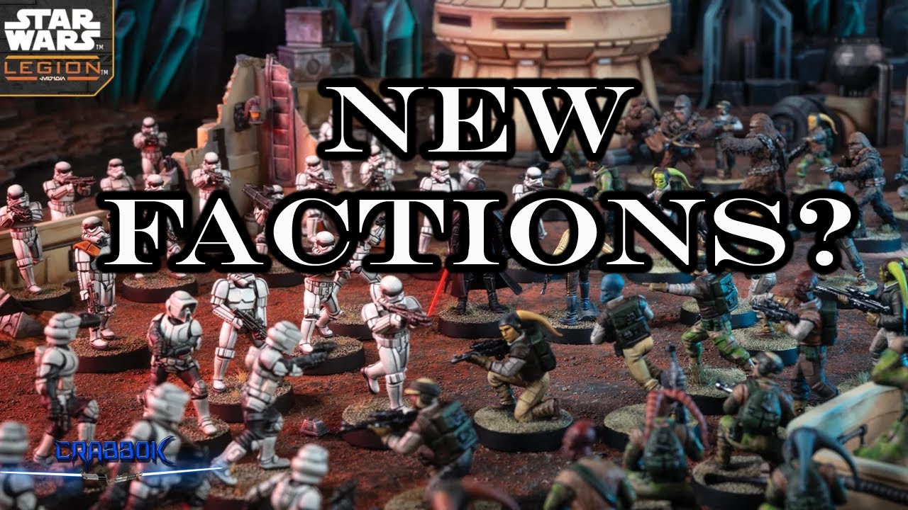 Star Wars Legion - Is AMG Hinting at New Factions?  Let's Discuss the Possibilities!