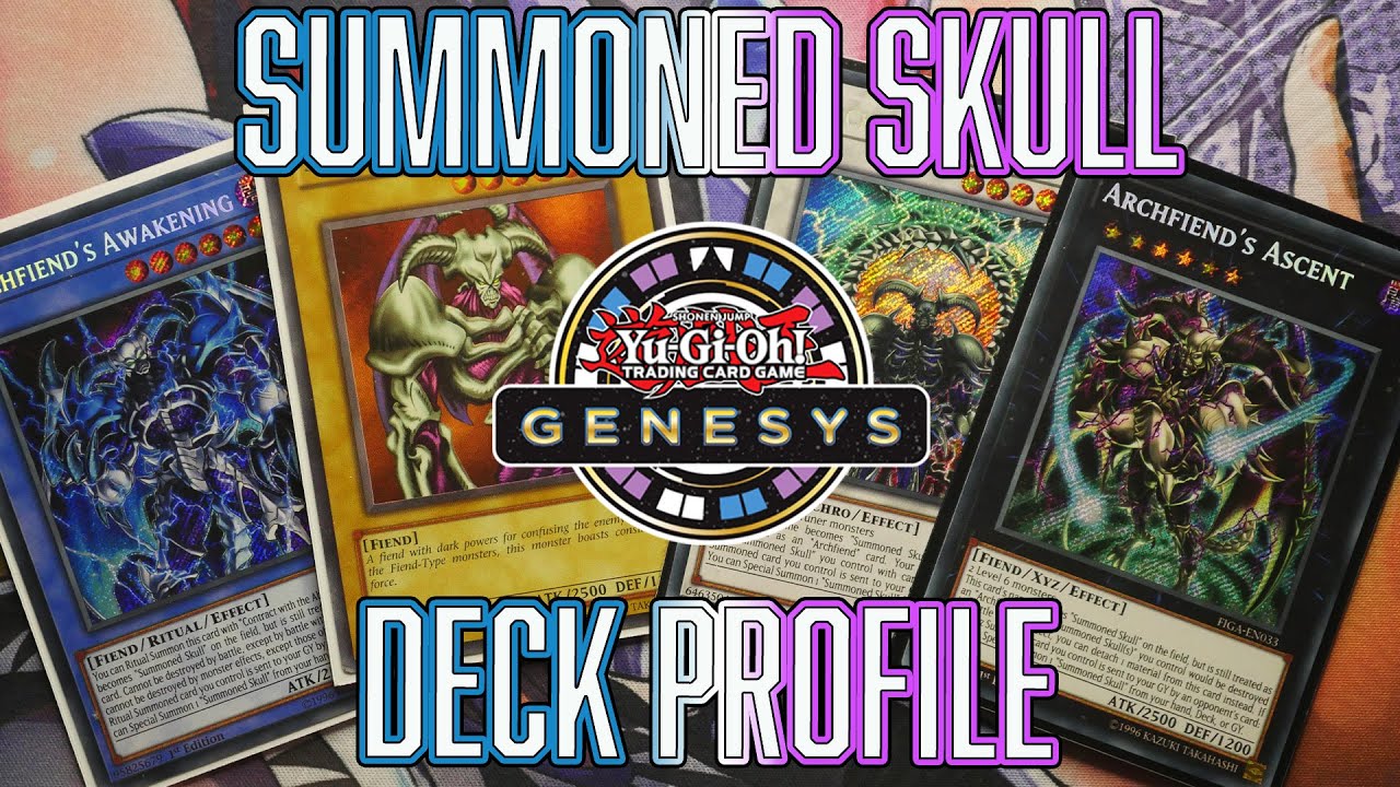 Yu-Gi-Oh! Summoned Skull Primite Genesys Deck Profile 99pts