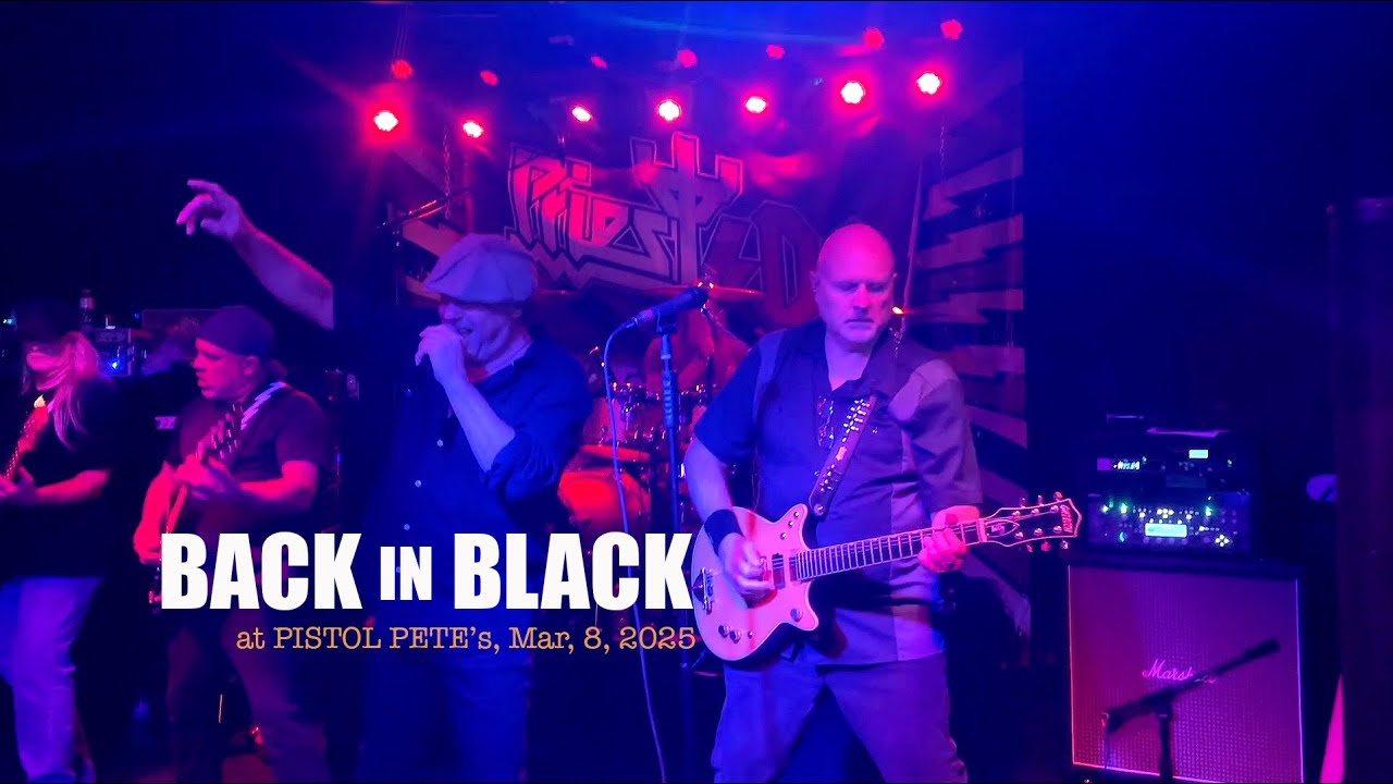 Priest/DC - BACK in BLACK cover at Pistol Pete’s