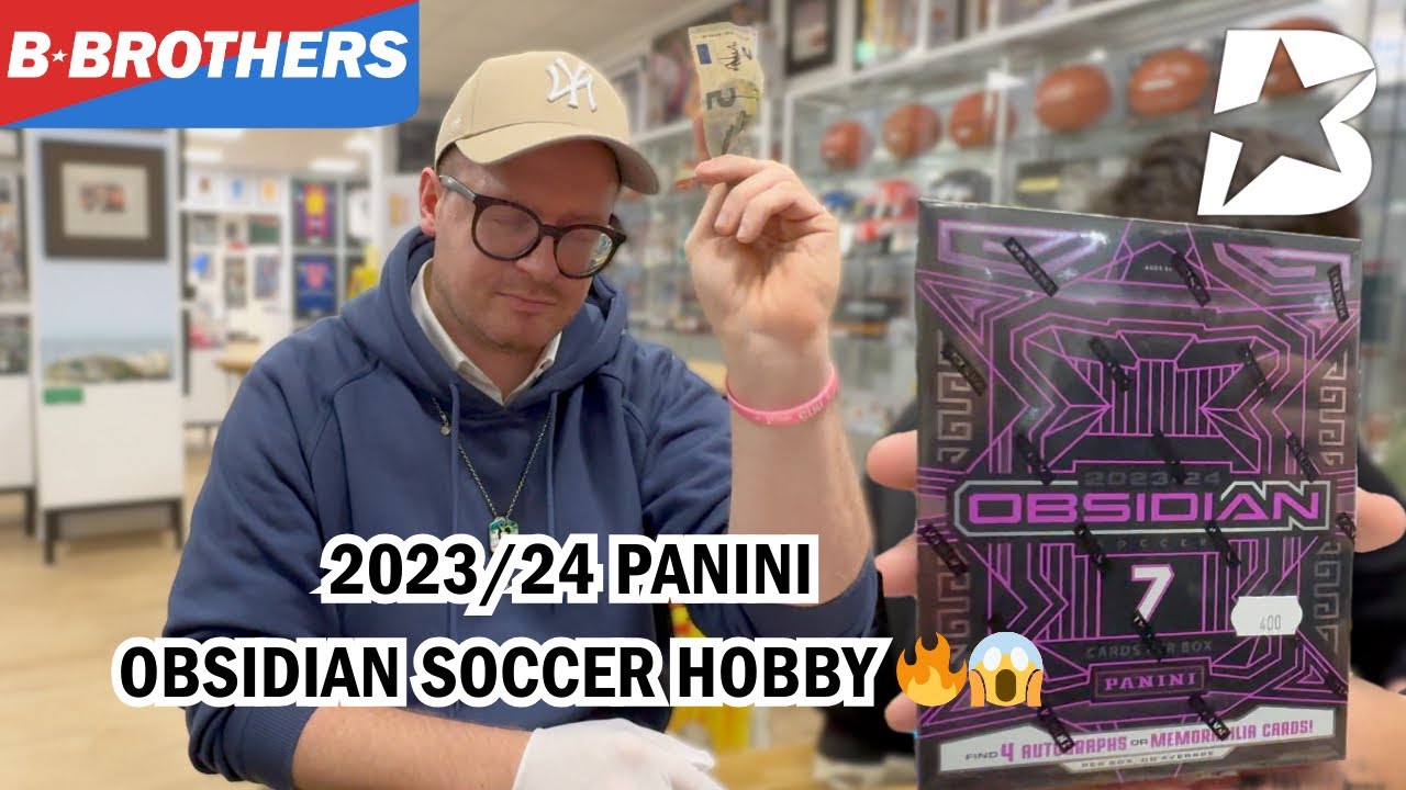 ⚽ 2023/24 Panini Obsidian Soccer Hobby Box Break im B-Brothers Store 📦🔥