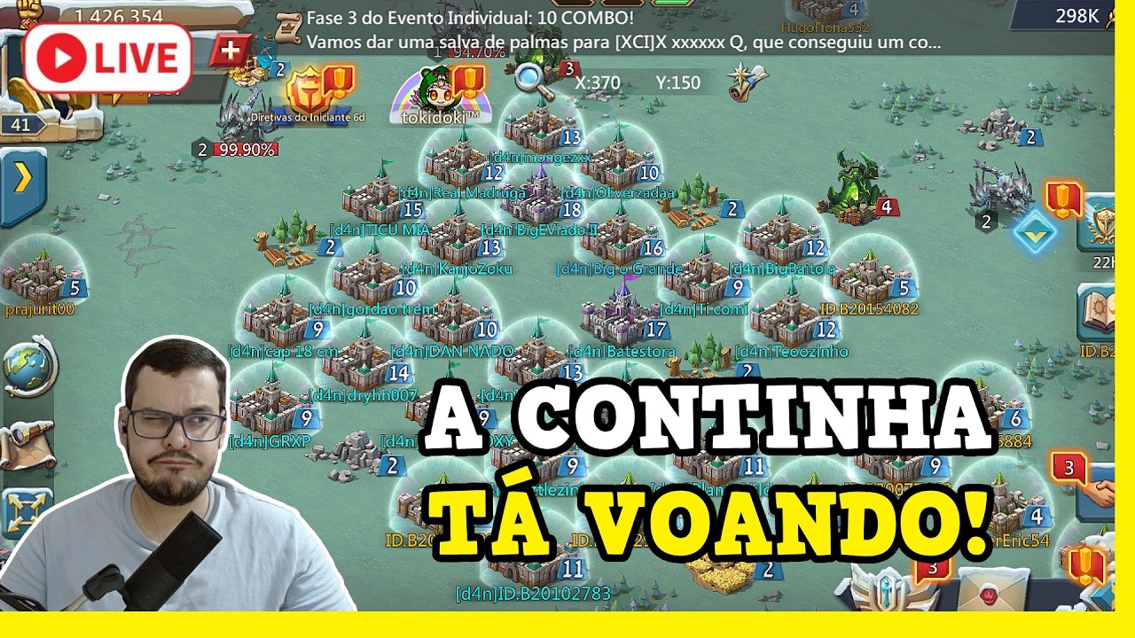 🔴LORDS DO ZERO - SEM PATROCÍNIO DA IGG! #130 Lords Mobile