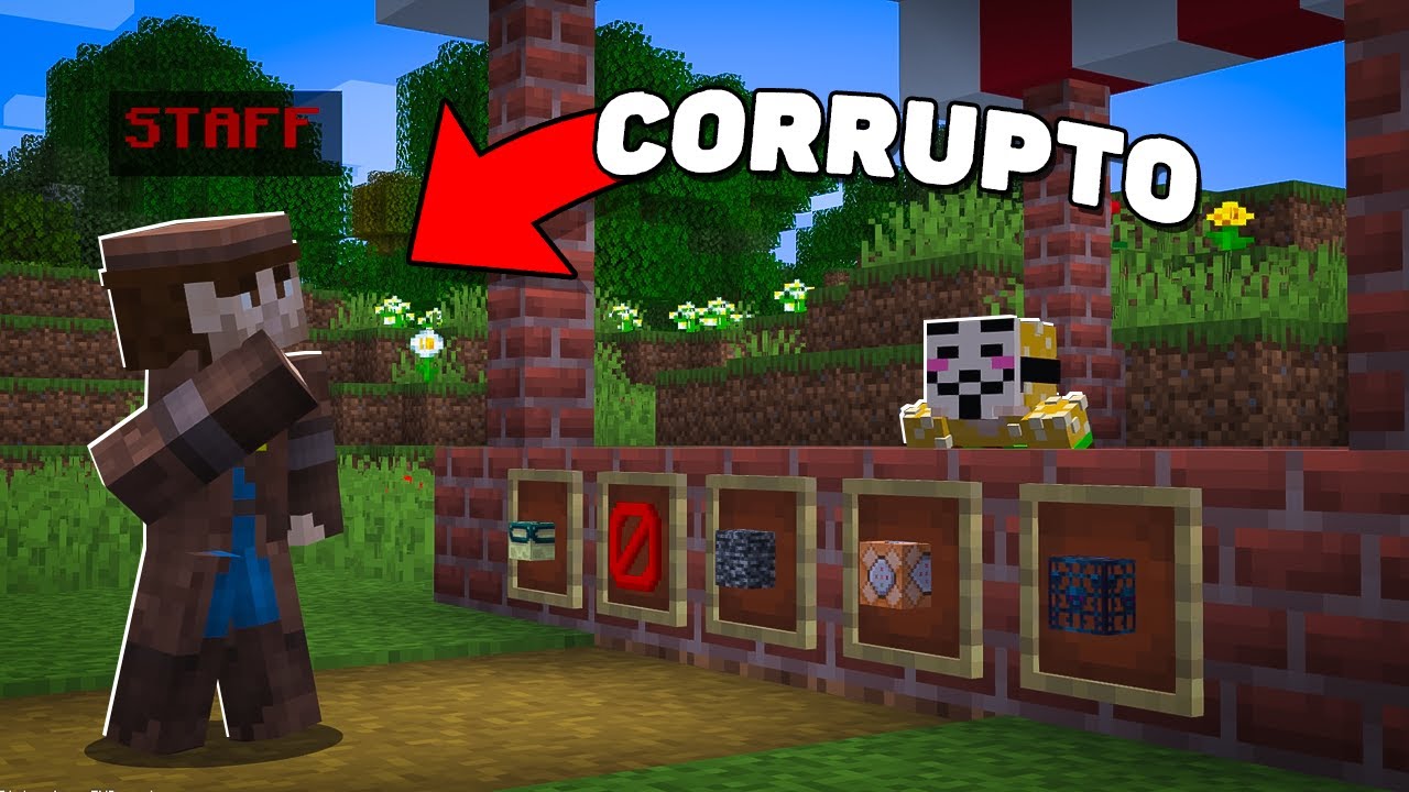 El Staff más CORRUPTO en mi server de Minecraft!
