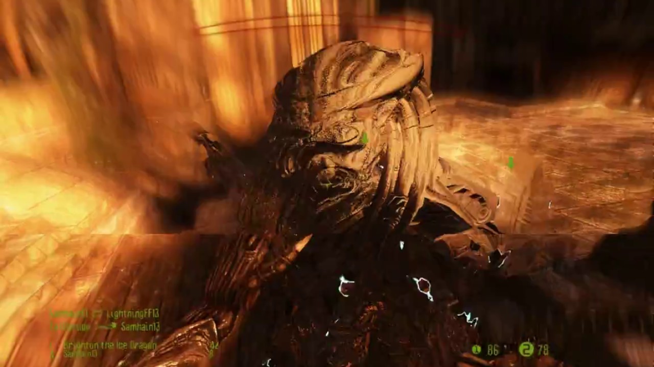 Aliens vs Predator 2010 -  Mixed species team deathmatch - Online Gameplay #12 (No Commentary)