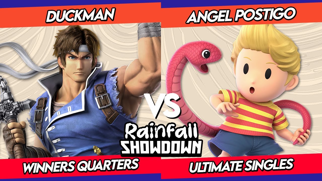 Rainfall S. Winners Bracket | Duckman (Richter) VS. Angel Postigo (Lucas) Smash Ultimate - SBBU AQP