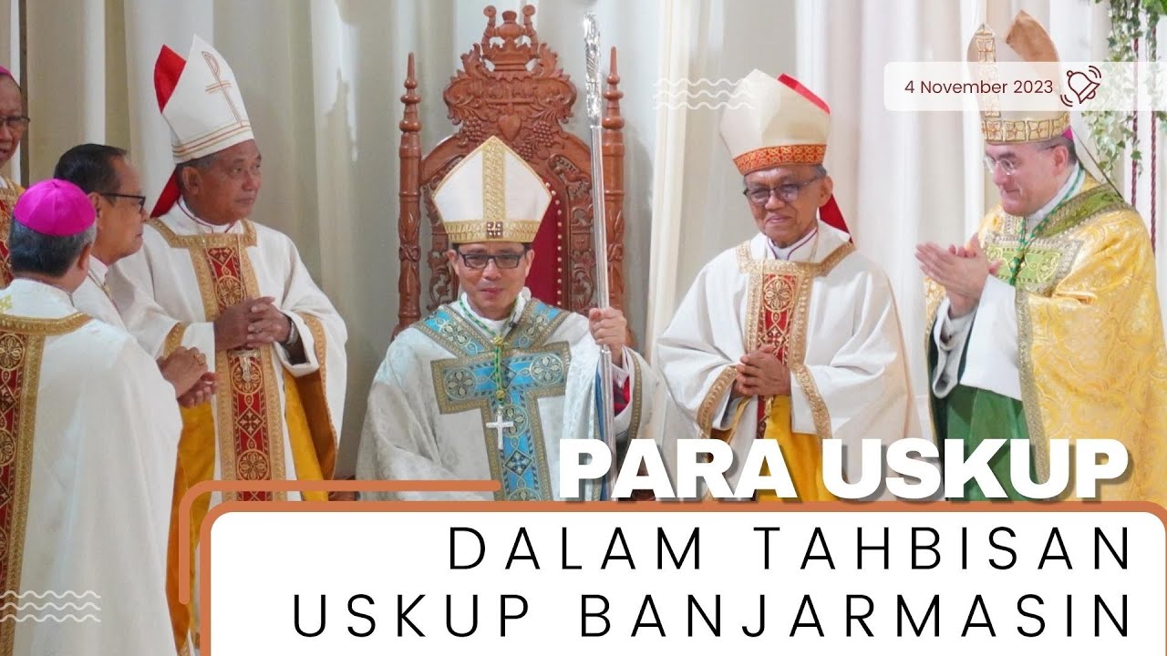 Para Uskup di Tahbisan Uskup Banjarmasin
