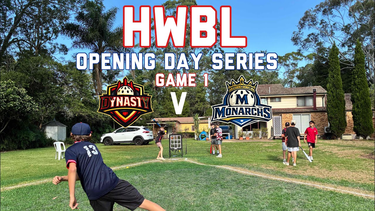 HWBL: Opening Day Series GAME 1  - Monarchs vs Dynasty