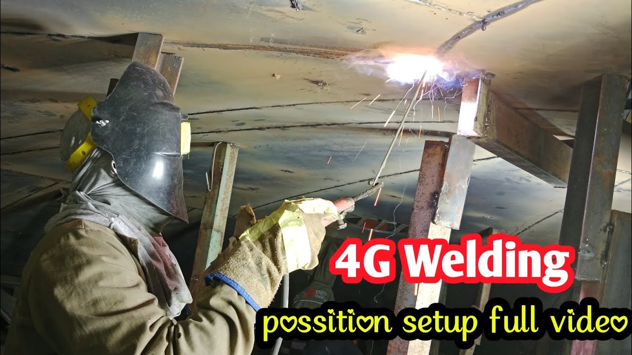 Stick Welding Tips for a 4g Overhead Weld Test