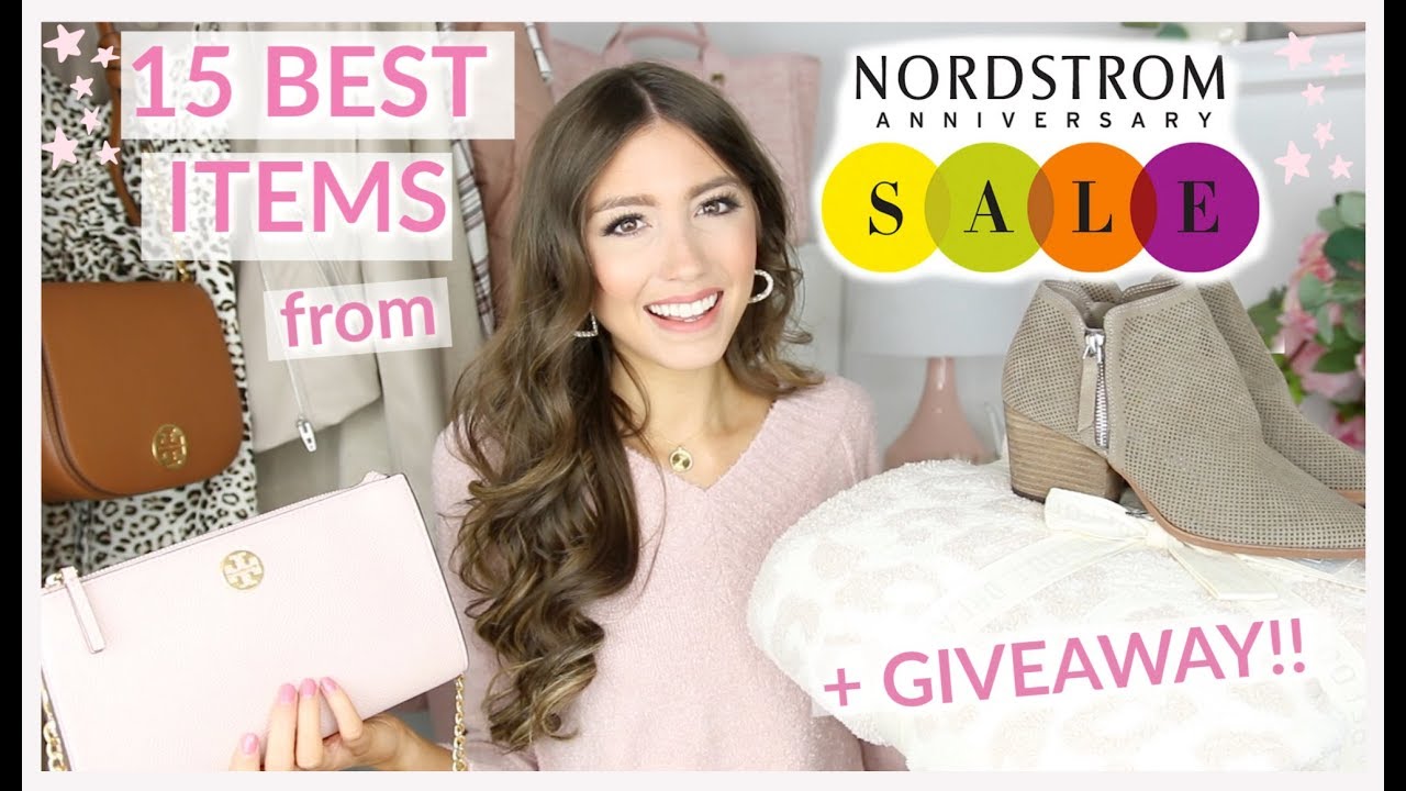 TOP 15 ITEMS FROM THE NORDSTROM ANNIVERSARY SALE 2019 + GIVEAWAY!!