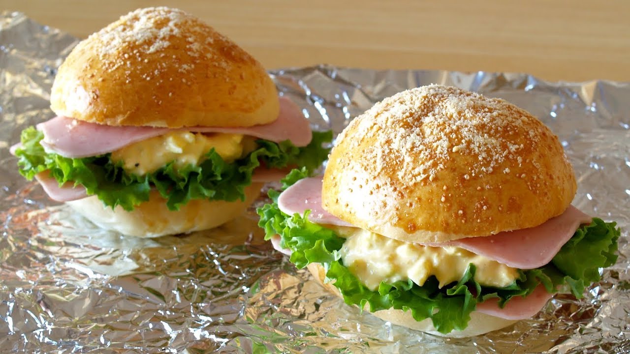 My Favorite Egg Mayonnaise Sandwiches (Recipe) 昔ドトールにあったハムタマゴサンドの作り方 (レシピ) - OCHIKERON