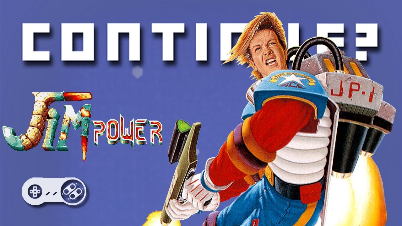 Jim Power (SNES) - Continue?