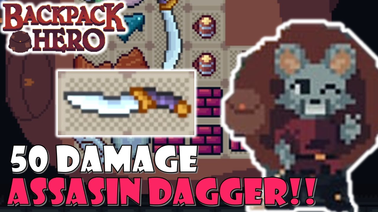 Assasin Dagger is Super Powerful!! | Backpack Hero Gameplay