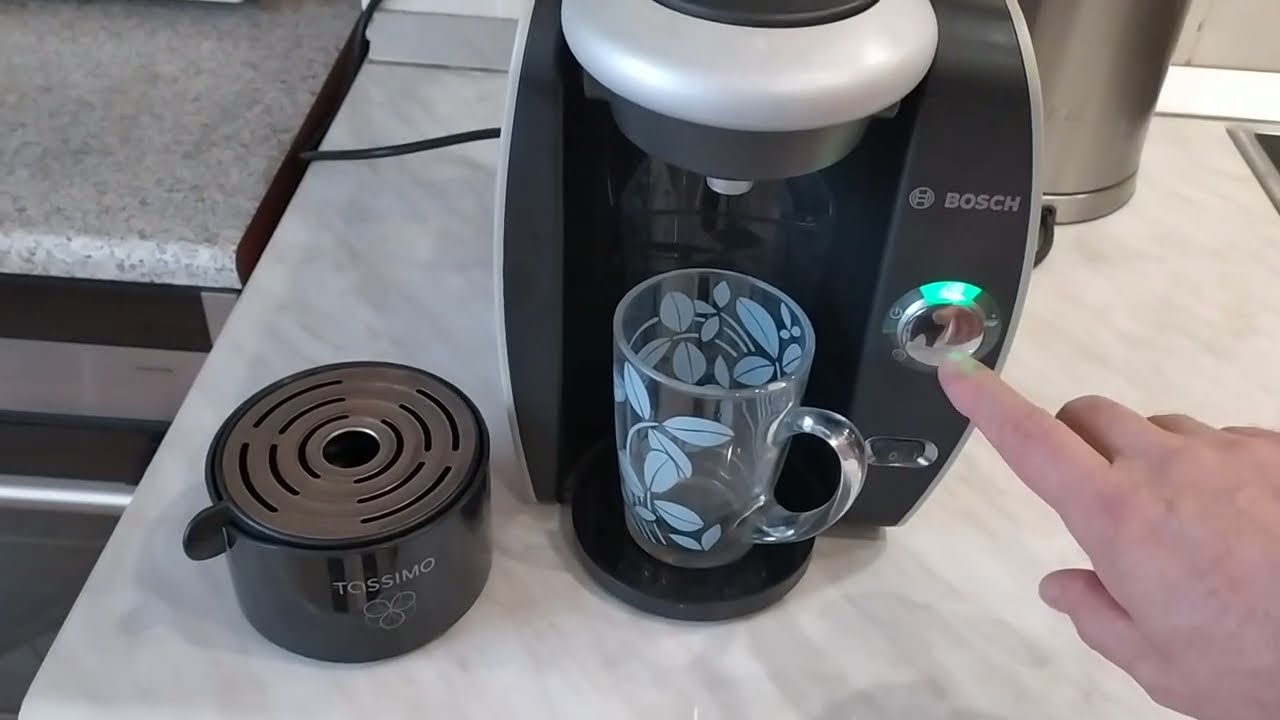 Прочистка кофемашины Bosch Tassimo