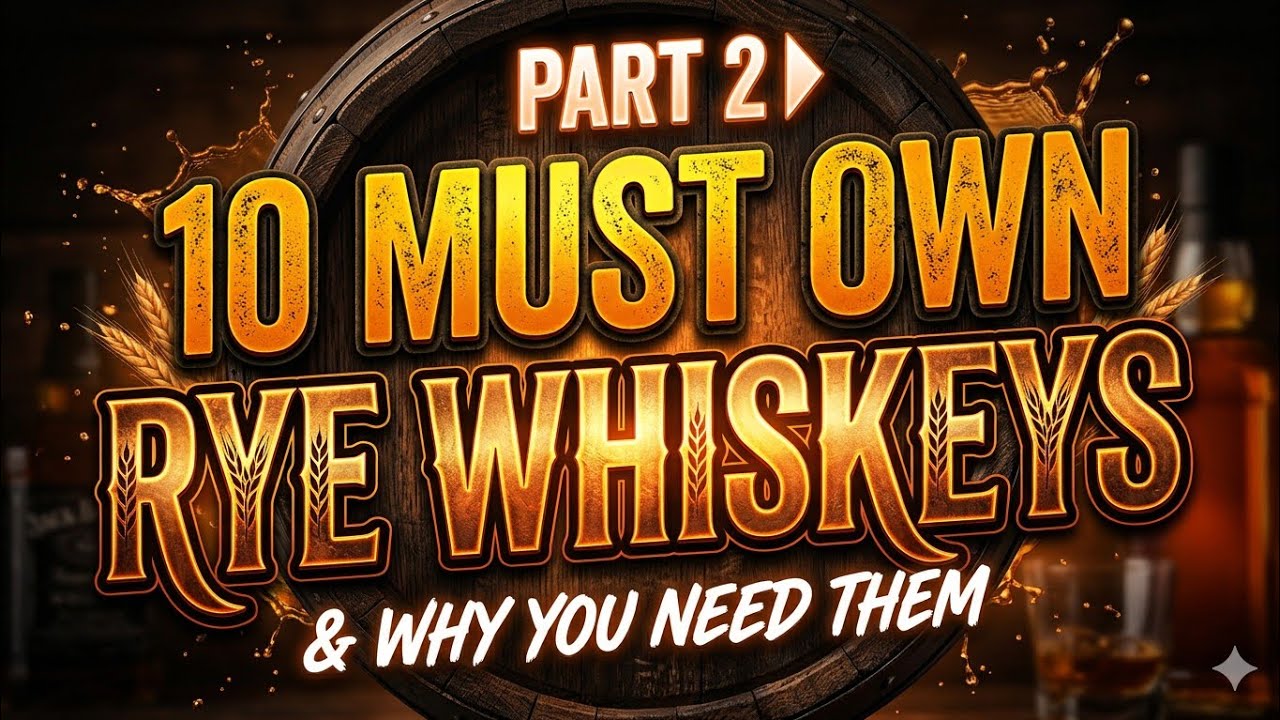 10 MUST OWN Rye Whiskeys! PART 2 Don't Regret passing on THESE!
