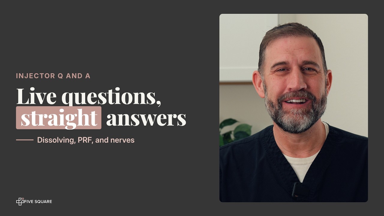 Dr John Live Injector Q&A: Dissolving Lips, PRF Hacks & Overcoming Fear