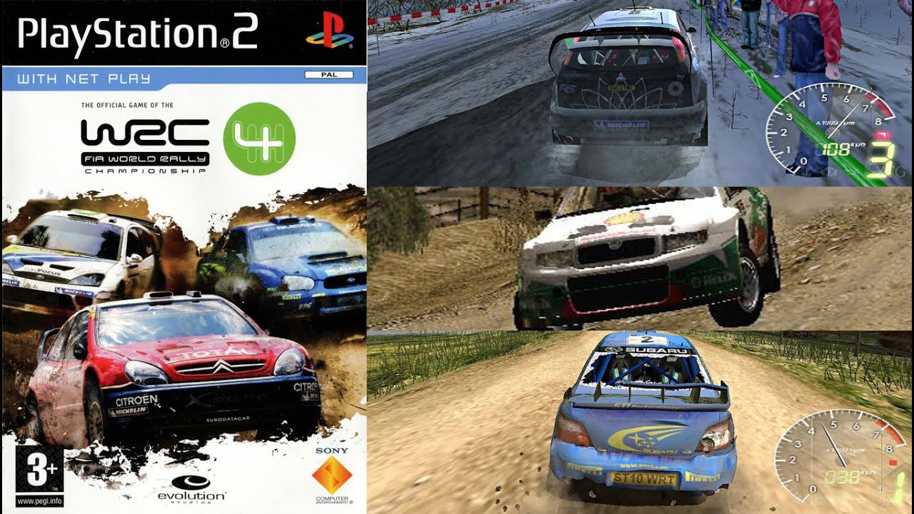 WRC 4 Gameplay PlayStation2 en castellano