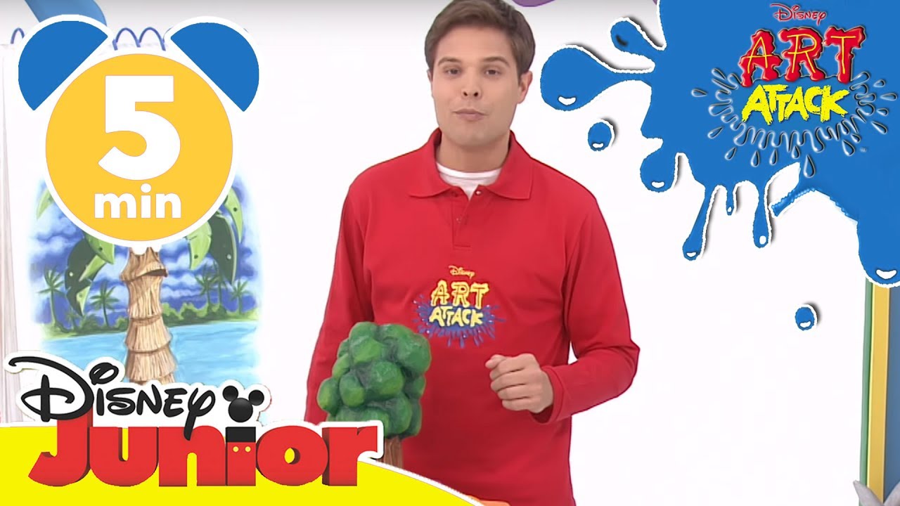 Art Attack Bastelclip 9 - Umweltabenteuerspiel | Disney Junior