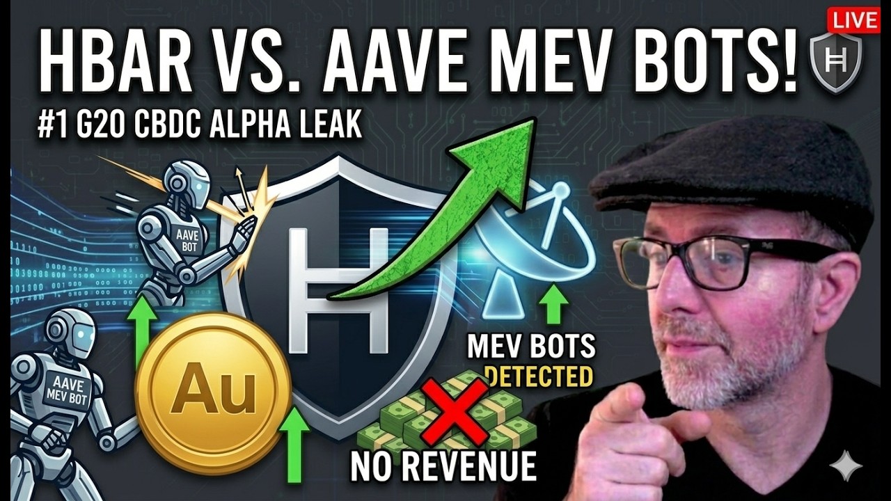 AMAZON LEGITIMIZES CRYPTO! ☁️ AWS x402 AI Agents + The $50M Aave Disaster (HBAR vs. MEV)