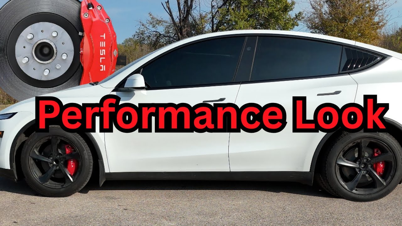 Как установить крышки суппорта на Tesla Model Y Juniper 2026 EV BASE