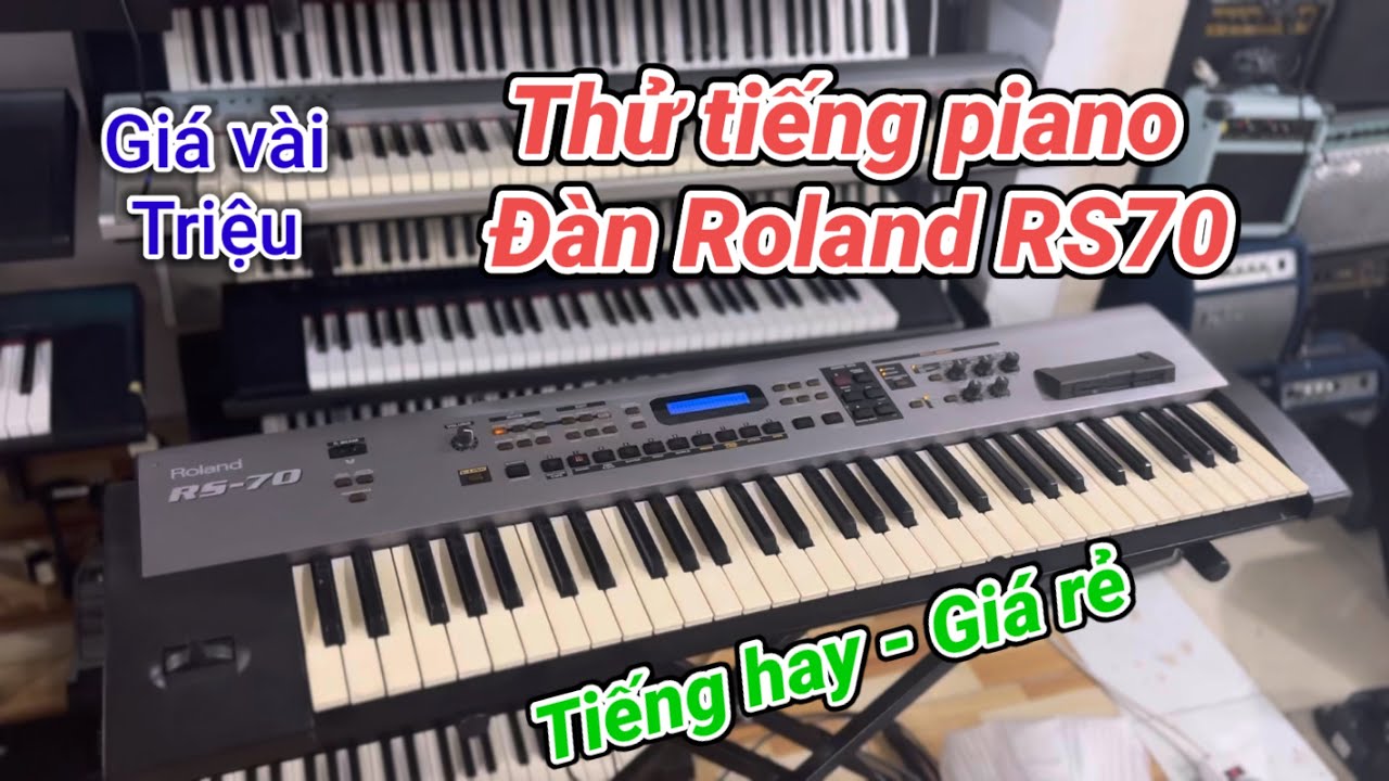 Đàn Roland RS70 chuyên tiếng 