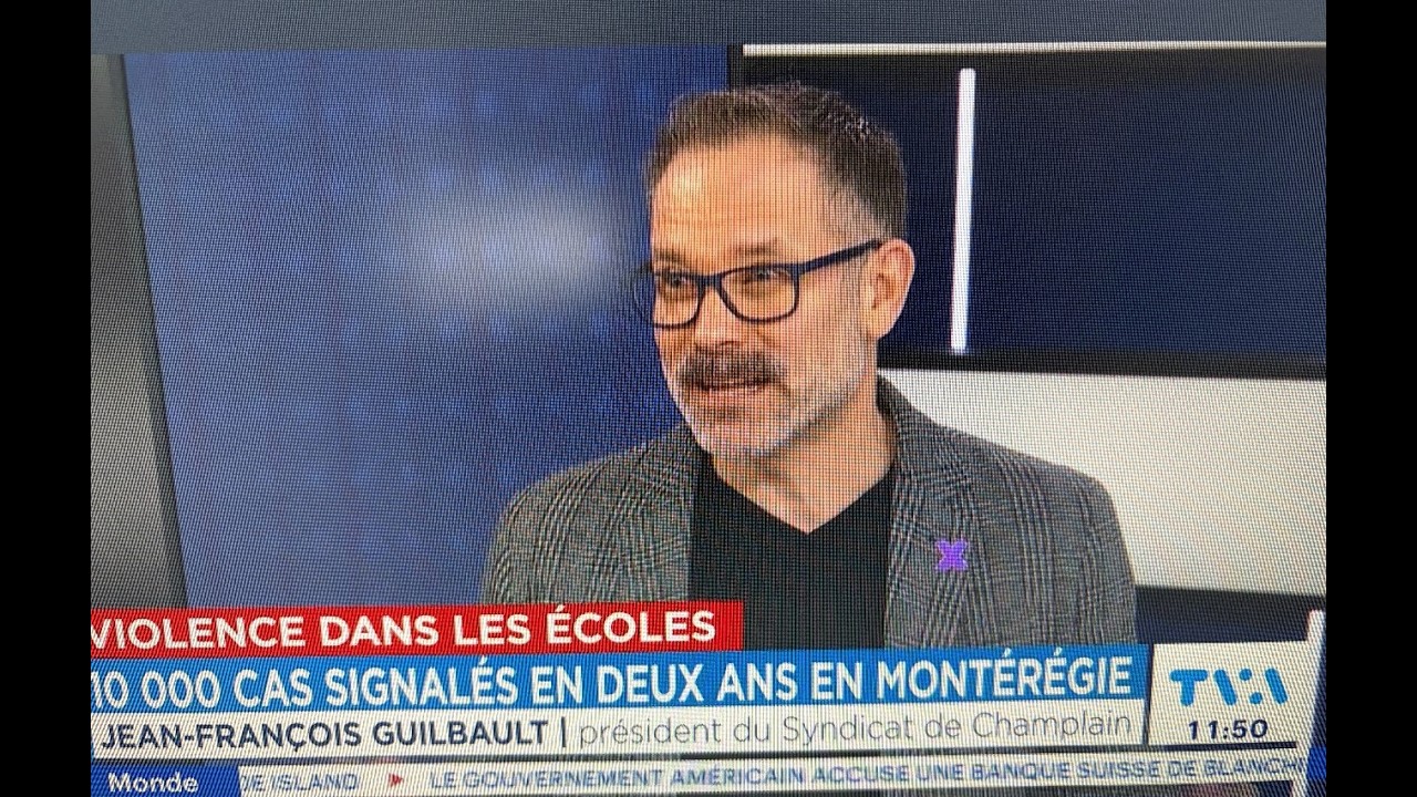 Entrevue Jean François Guilbault à Mario Dumont : Montée de la violence dans les écoles.