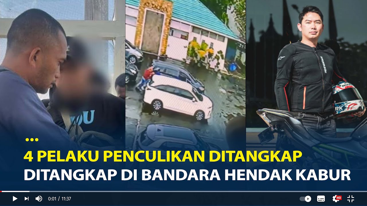 Sosok 4 Pelaku Penculikan Kepala Cabang Bank BRI, Satu Pelaku Ditangkap di Bandara Hendak Kabur