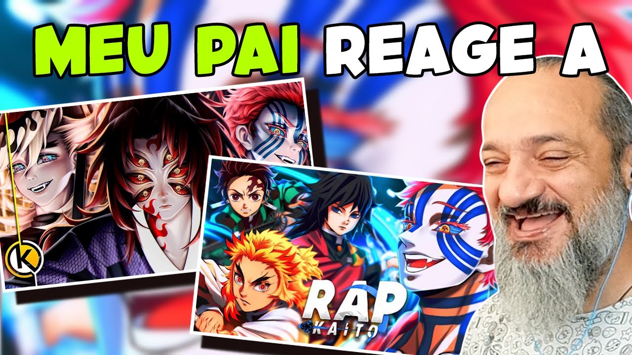 ♪ AKAZA VS CAÇADORES & LUA DE SANGUE | KAITO | OKABE | PAI AU REAGINDO