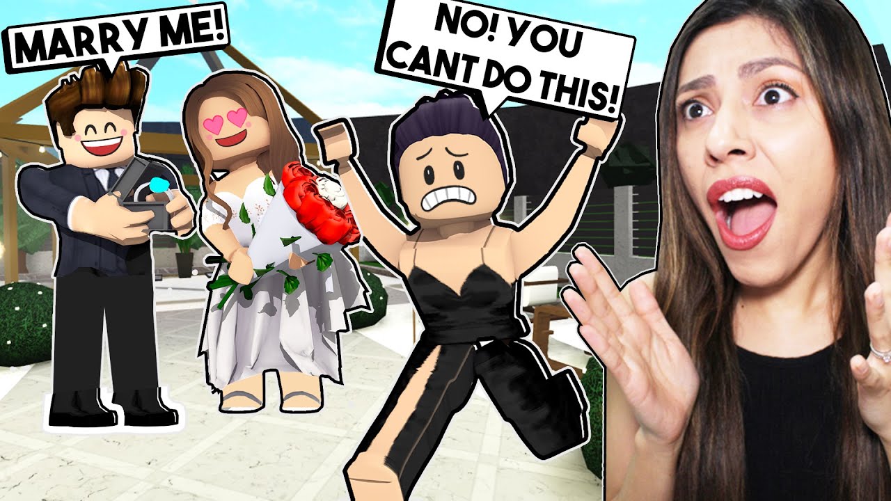 I Crashed My Best Friend's WEDDING...She Tried To MARRY Her STALKER! (Roblox Bloxburg)