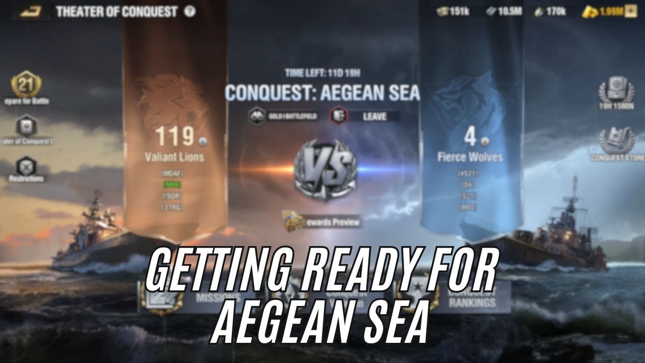 Warpath 11.4 - Preparing for the Aegean Sea
