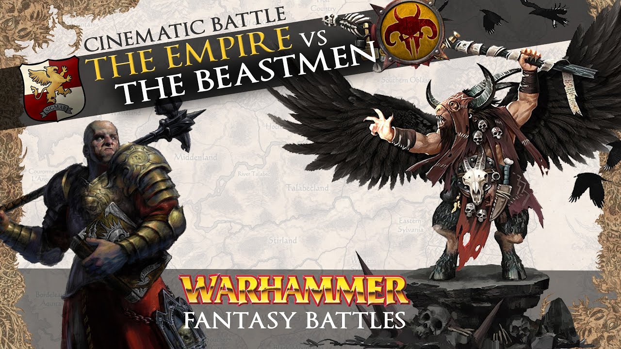 The Beastmen VS The Empire - Total War: Warhammer 2 Cinematic Battle.