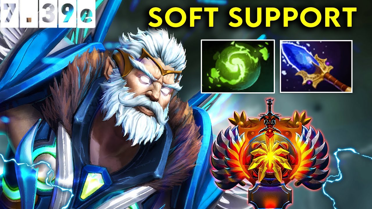 Zeus Immortal Soft Support Thunder God - Dota 2 Patch 7.39e Pro Pub Gameplay
