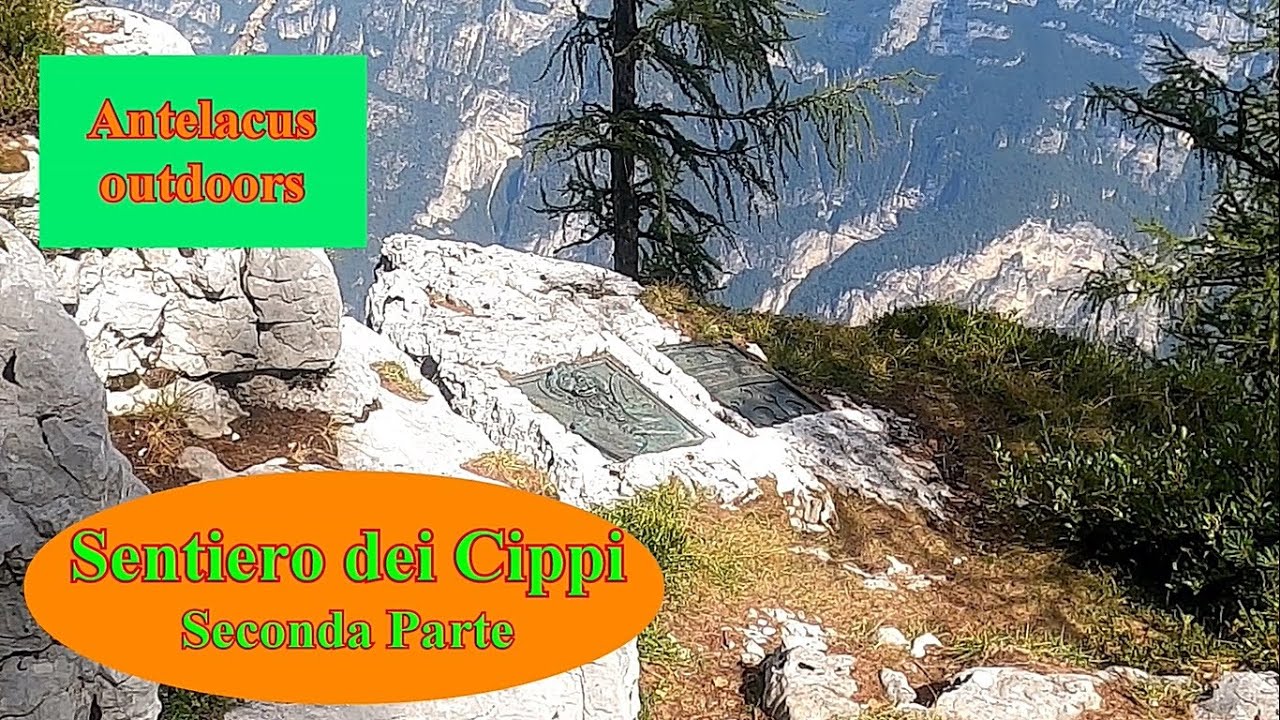 Sentiero dei Cippi seconda parte - Da Marcesina fino al cippo 1 Anepoz, con l'Aquila di Vaia
