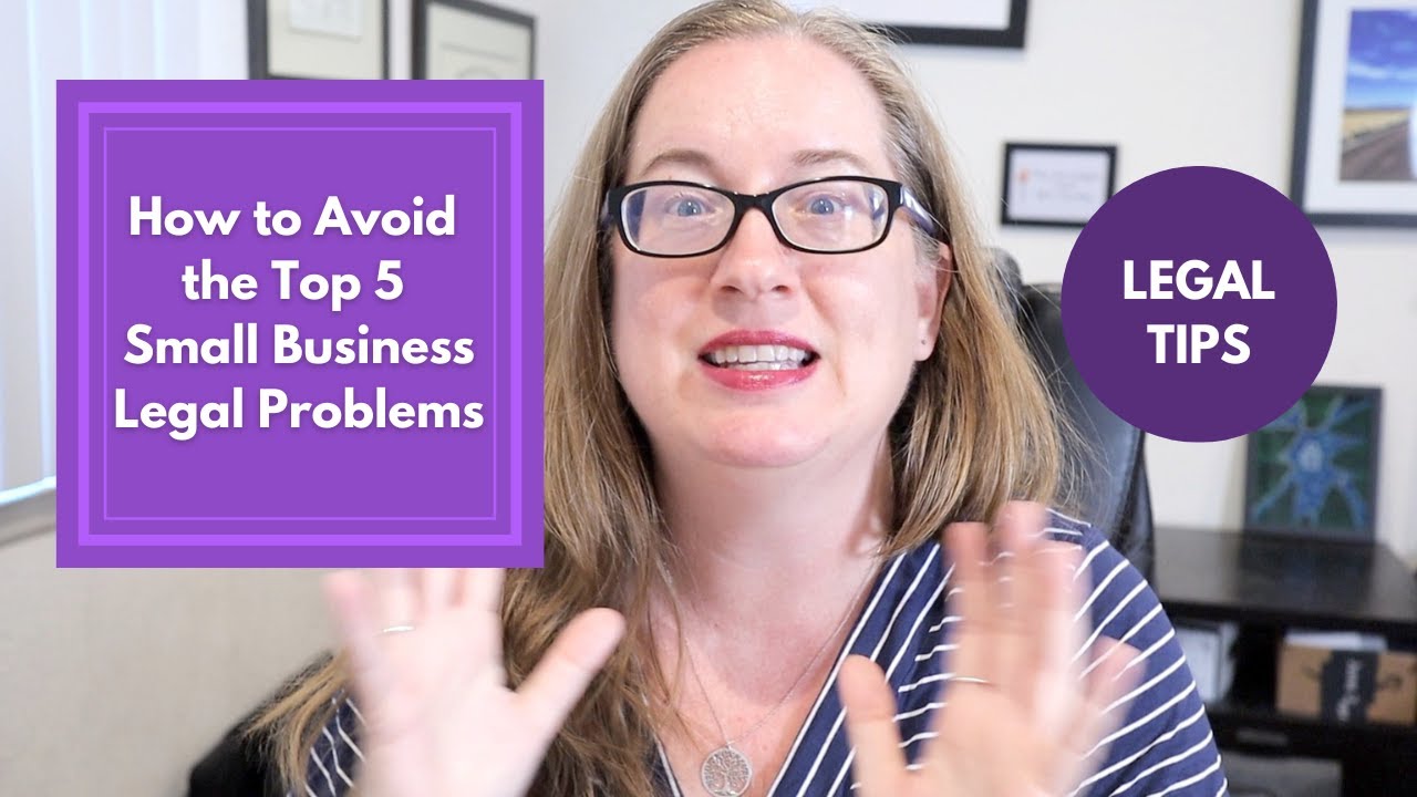 How to Avoid the Top 5 Online Business Legal Problems