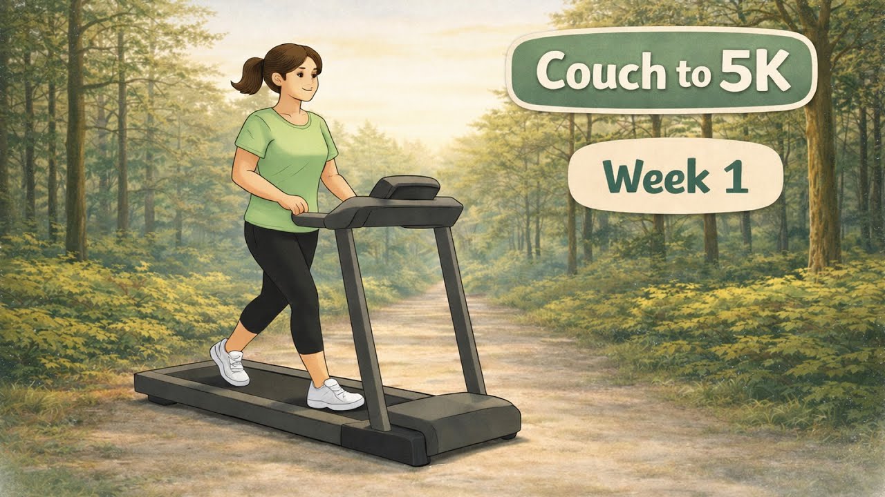 Couch to 5K Treadmill | Week 1 &ndash; 10 x 30 Second Run Intervals