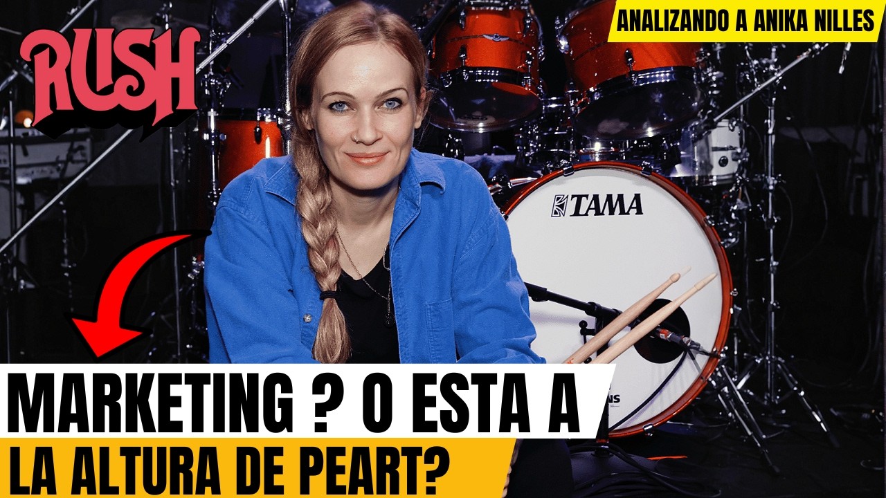 ANALIZANDO a la NUEVA BATERISTA de RUSH ANIKA NILLES 🥁 CONOCE su ESTILO UNICO y sus VIRTUDES ⭐