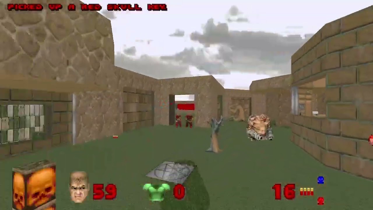 Doom (Kex) - Plutonia - Map 10 - Onslaught in 23.85