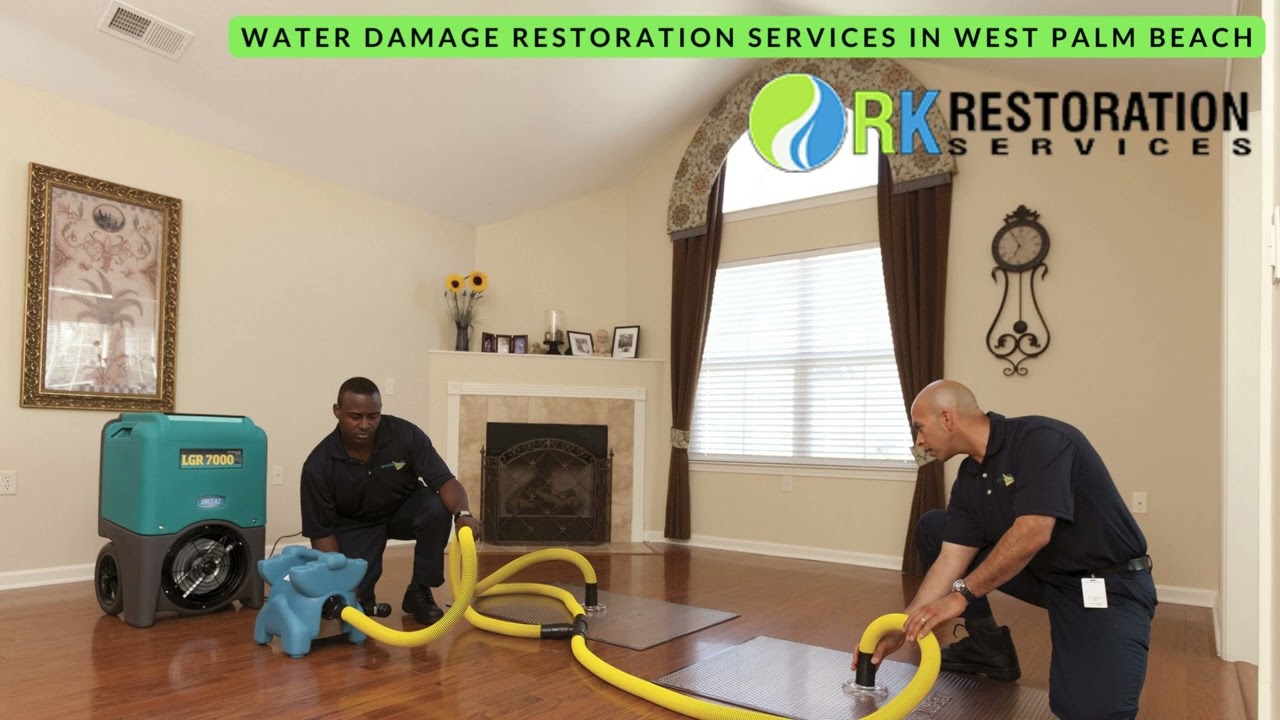 Water damage restoration services in West Palm Beach