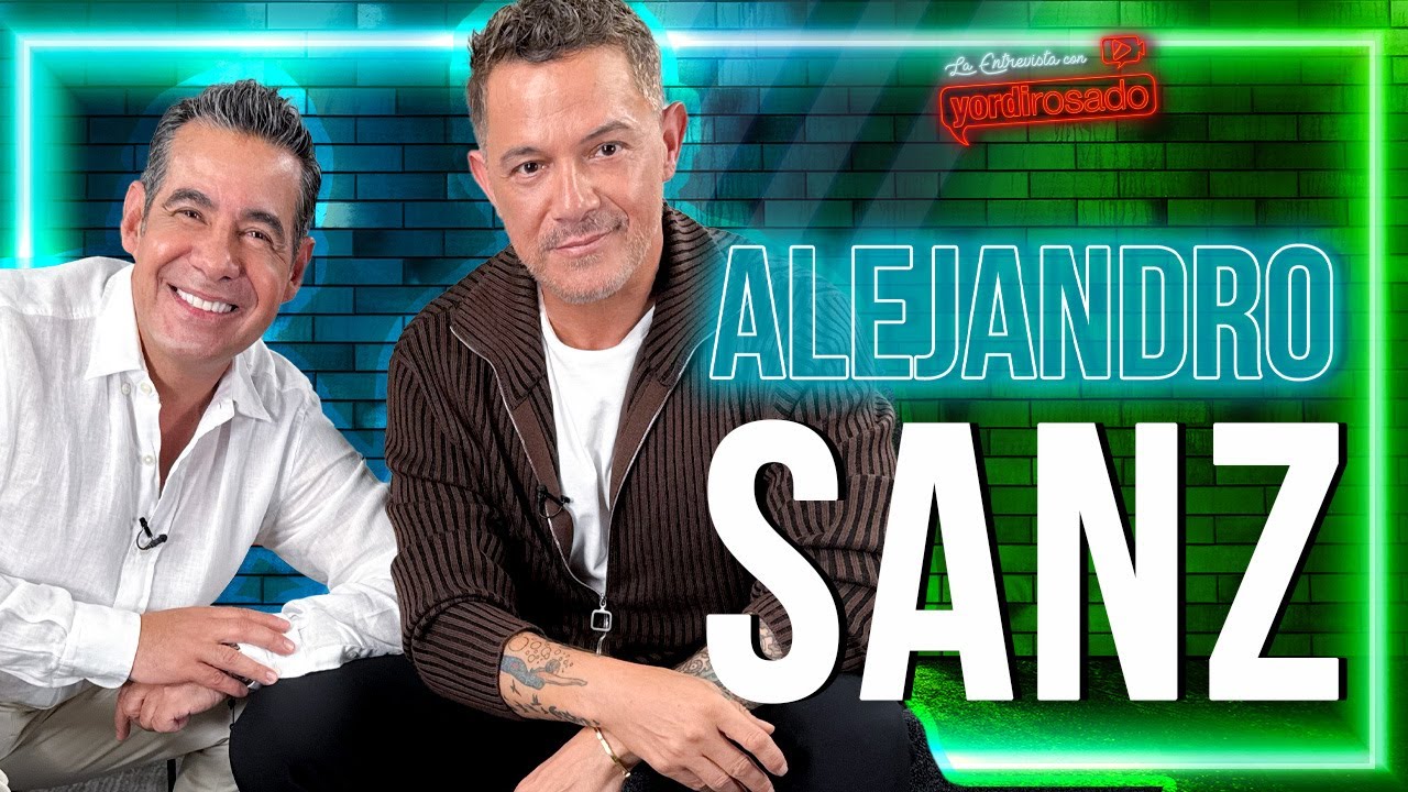 ALEJANDRO SANZ, SEGUIR ADELANTE AÚN CON EL CORAZÓN PARTÍO | La entrevista con Yordi Rosado