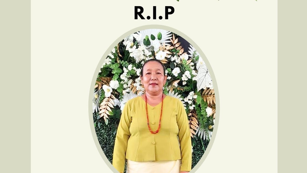 Nu Lucy Lhaineilhing Touthang Condolence Programme - Bijang, Ccpur