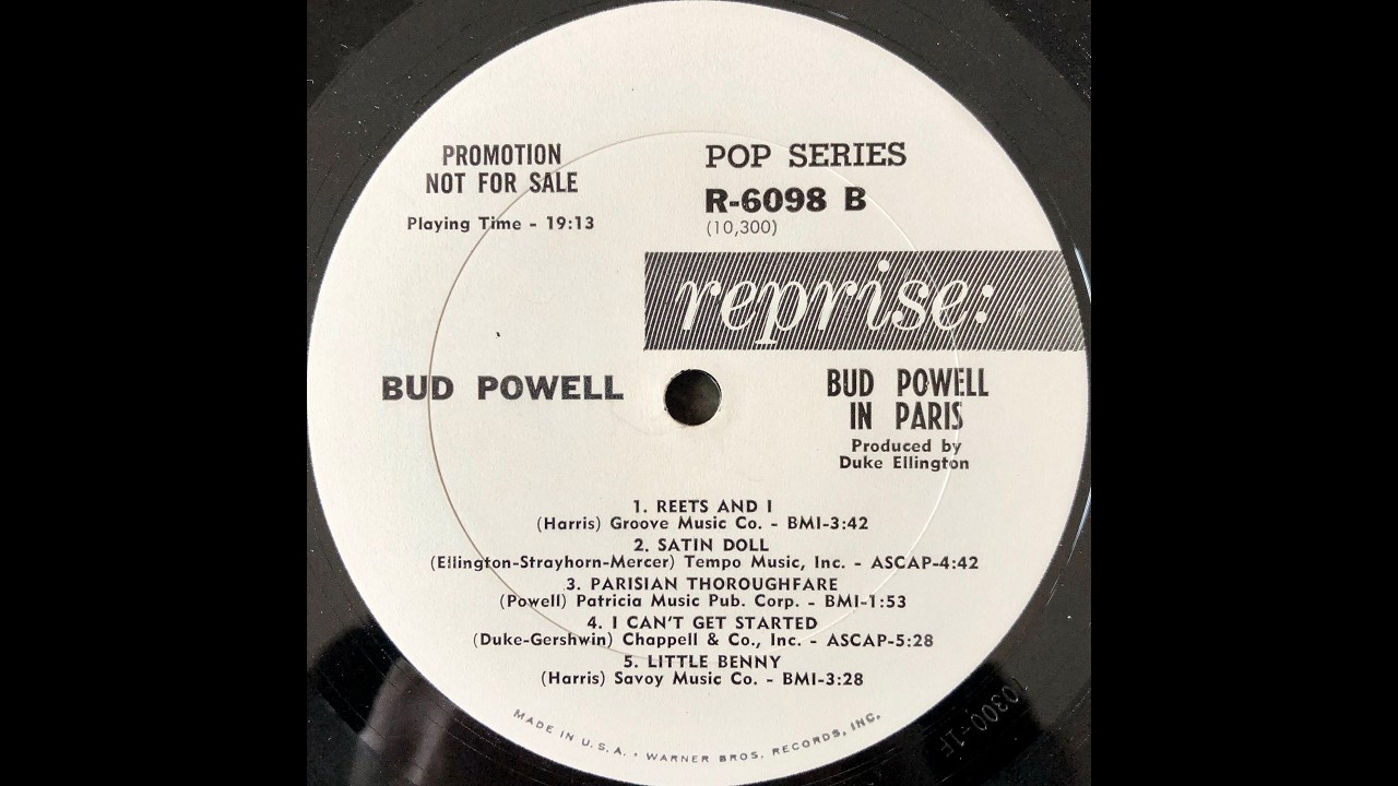 Bud Powell in Paris / R-6098 B