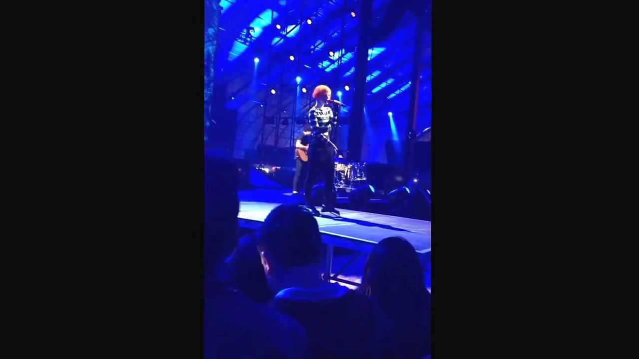 PARAMORE. direct tv celeb bowl