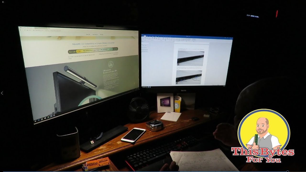 Benq Screenbar plus review - Best desk lamp
